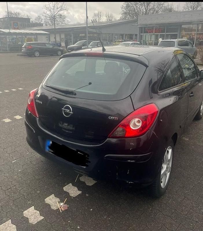 Gebraucht Opel Corsa 90 PS (66 kW) 2008 Schwarz Kleinwagen