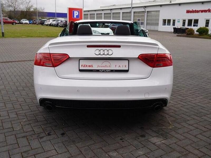 Gebraucht Audi A5 Cabriolet S-Line 170 PS (125 kW) 2015 Weiß Cabrio