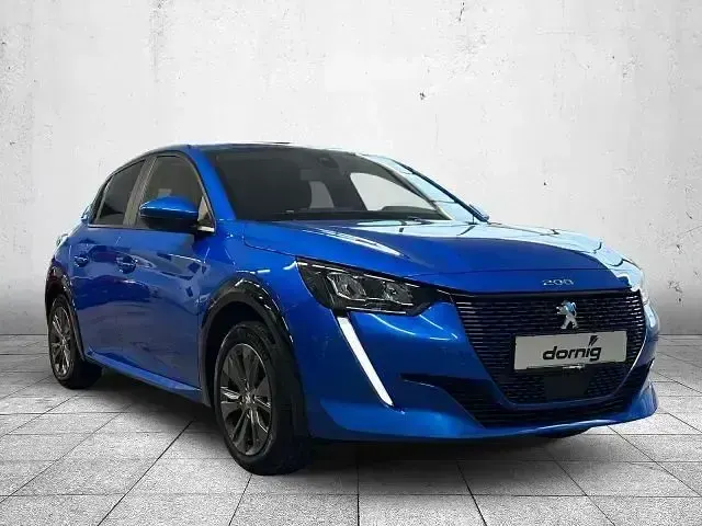 Gebraucht Peugeot e-208 Active 100 kW (136 PS) 2021 Blau Kleinwagen