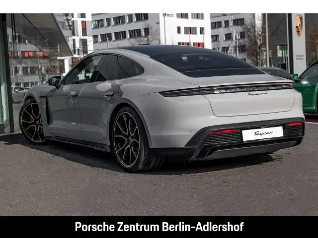Neu Porsche Taycan 4S Black Edition 439 kW (598 PS) 2026 Weiss Limousine