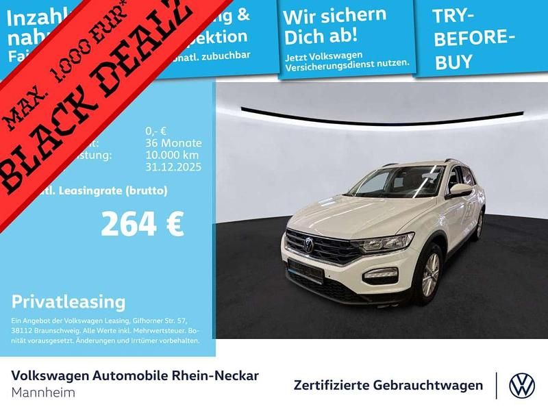 Weiß Gebraucht 2021 VW T-Roc SUV | 17.291 € (Guter Preis) - Bild 1/2