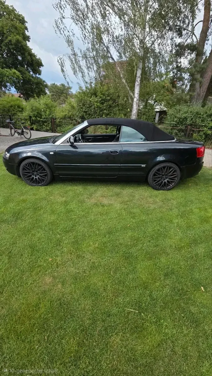 Gebraucht Audi A4 Cabriolet 172 PS (126 kW) 2003 Schwarz Cabrio