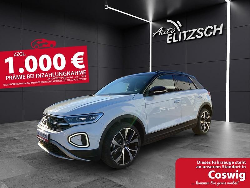 Pure white Neu 2025 VW T-Roc Style SUV | 46.250 € (Teuer) - Bild 1/3