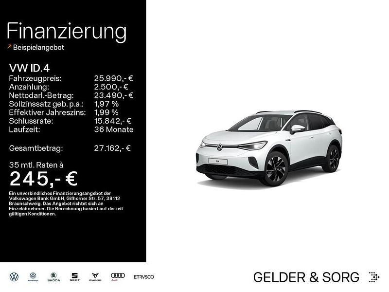 Gebraucht VW ID.4 Pro Performance 150 kW (204 PS) 2022 Gletscherweiß metallic SUV