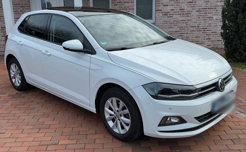 Gebraucht VW Polo Highline 115 PS (84 kW) 2018 Weiß Kleinwagen