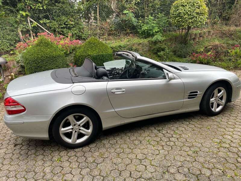 Iridiumsilber metalliclack Gebraucht 2007 Mercedes SL350 Cabrio | 19.900 € (Superpreis) - Bild 1/4
