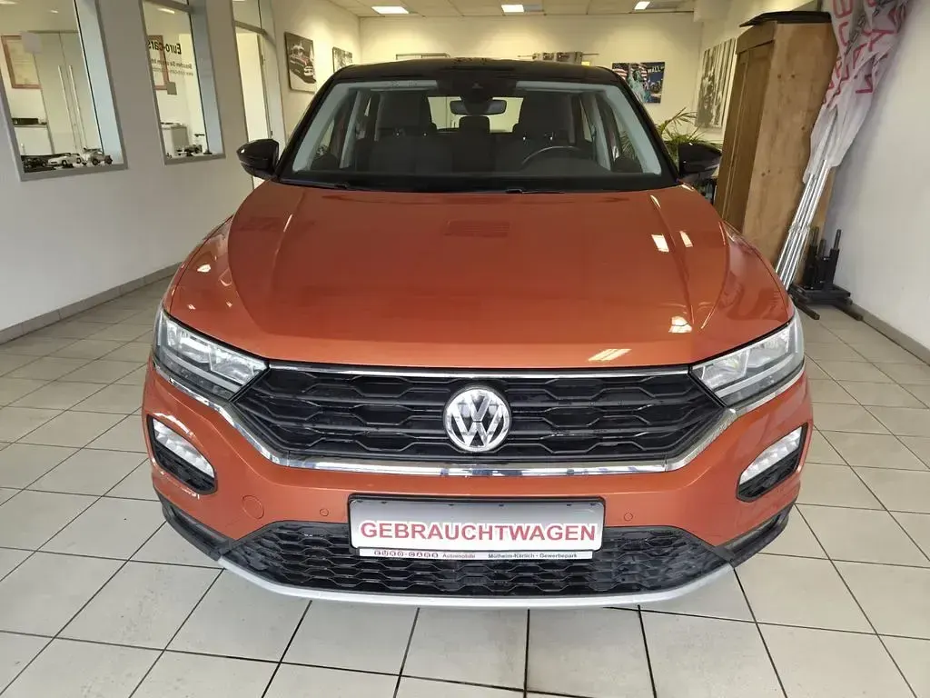 Gebraucht VW T-Roc Style 150 PS (110 kW) 2018 Orange SUV