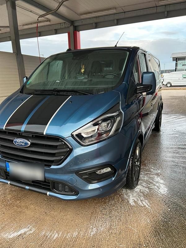 Blau Gebraucht 2020 Ford Transit Custom Sport Van / Kleinbus | 24.999 € (Superpreis) - Bild 1/4