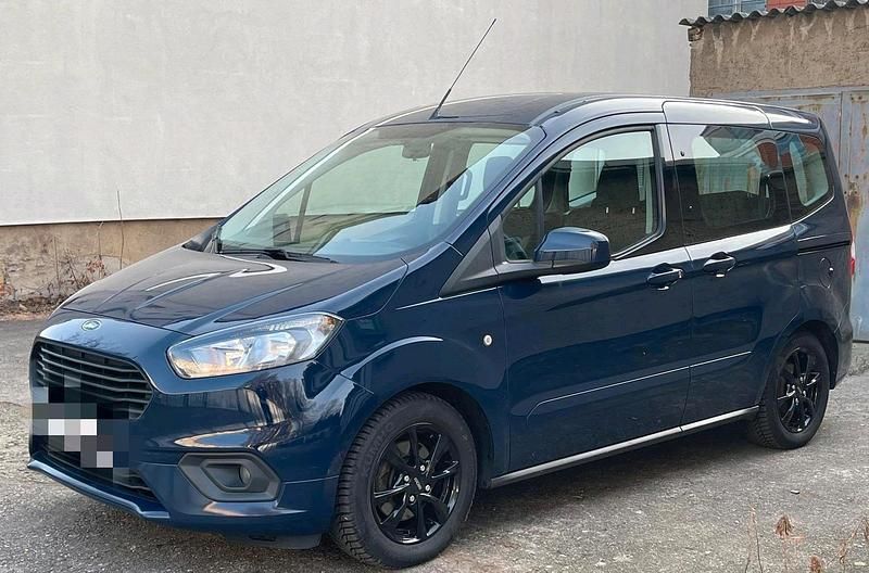 Gebraucht Ford Tourneo Courier 75 PS (55 kW) 2019 Blau Van / Kleinbus