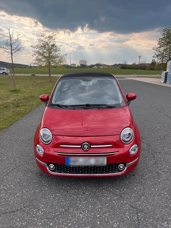Brugt Fiat 500C 19 HK (13 kW) 2017 Rød Cabriolet