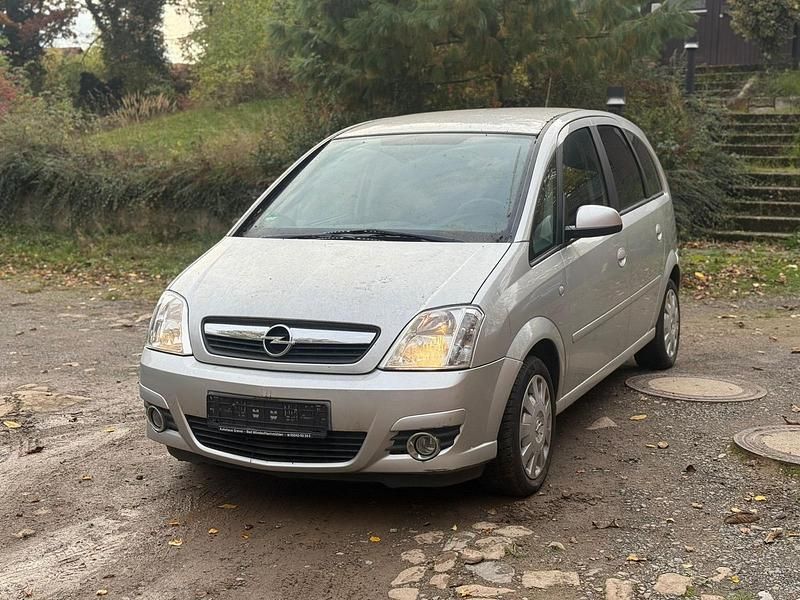 Silber Gebraucht 2007 Opel Meriva Van / Kleinbus | 1.100 € (Superpreis) - Bild 1/4