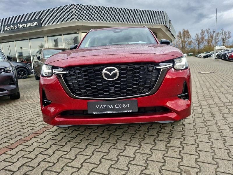 Neu Mazda CX-80 Homura-Line 254 PS (186 kW) 2026 Rot SUV
