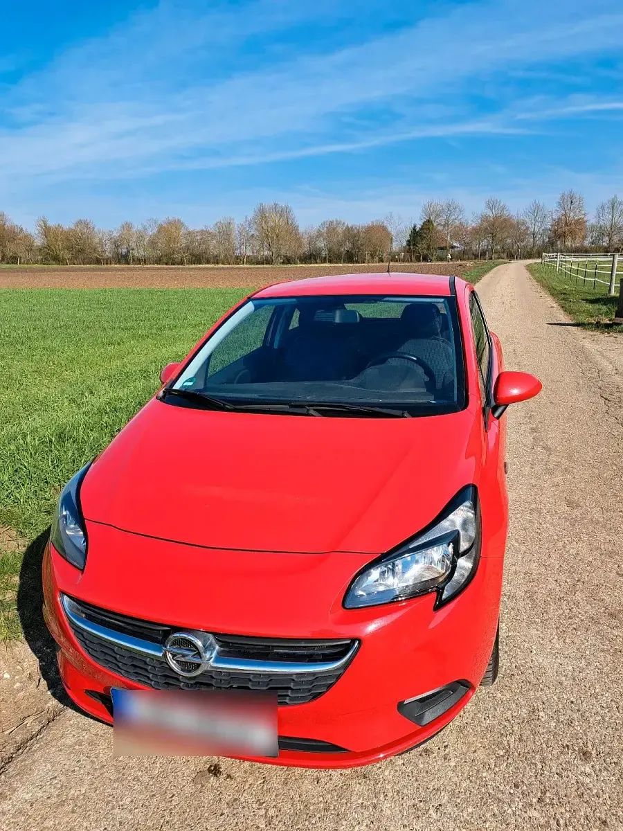 Gebraucht Opel Corsa 70 PS (51 kW) 2016 Rot Kleinwagen