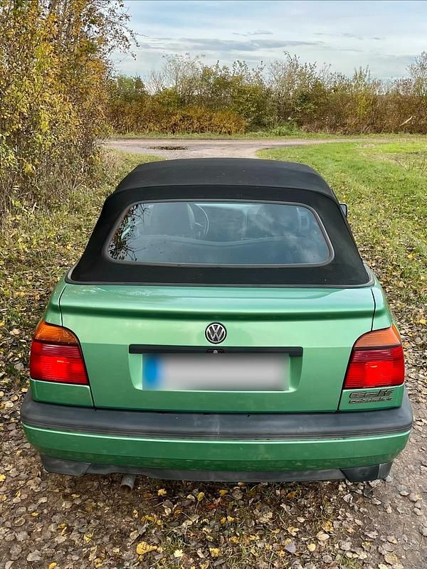 Gebraucht VW Golf Cabriolet 89 PS (65 kW) 1995 Grün Cabrio