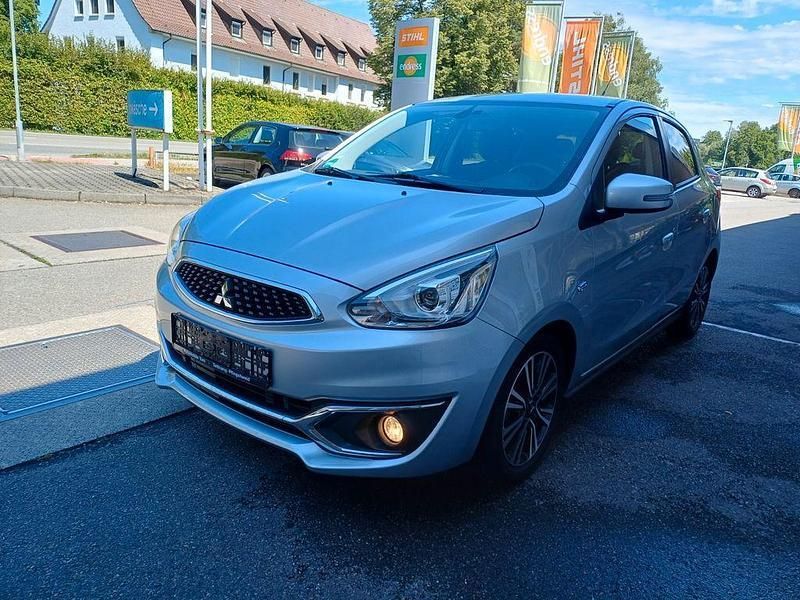 Gebraucht Mitsubishi Space Star Top 80 PS (58 kW) 2017 Silber Limousine