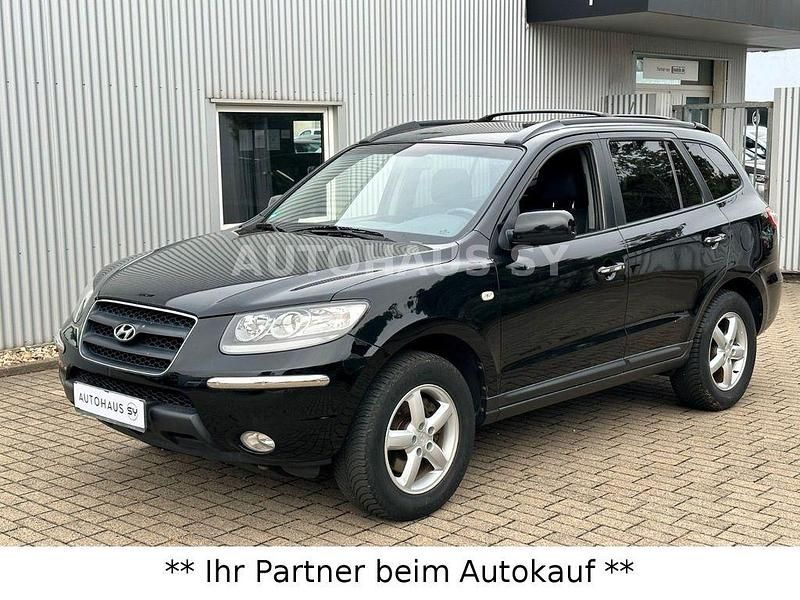 Schwarz Gebraucht 2009 Hyundai Santa Fe Team SUV | 4.980 € (Fairer Preis) - Bild 1/4