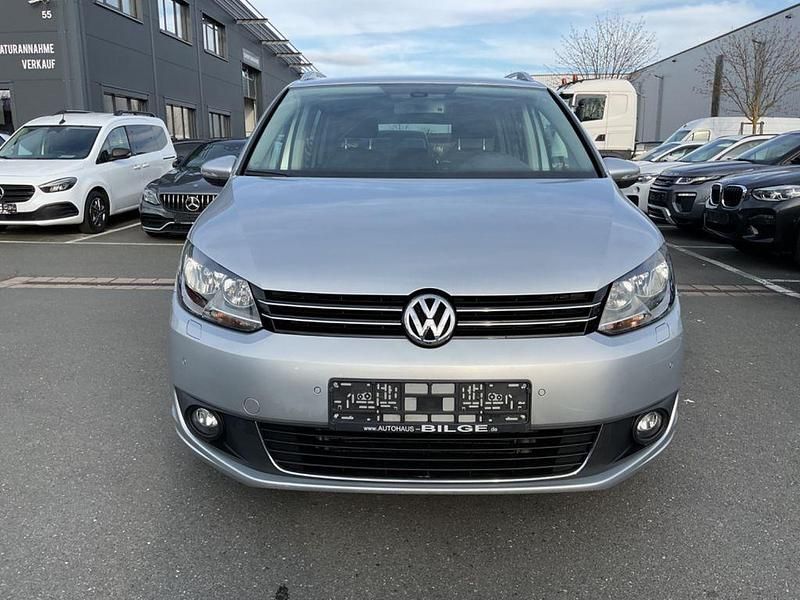 Gebraucht VW Touran Cup 140 PS (102 kW) 2014 Silber Van / Kleinbus