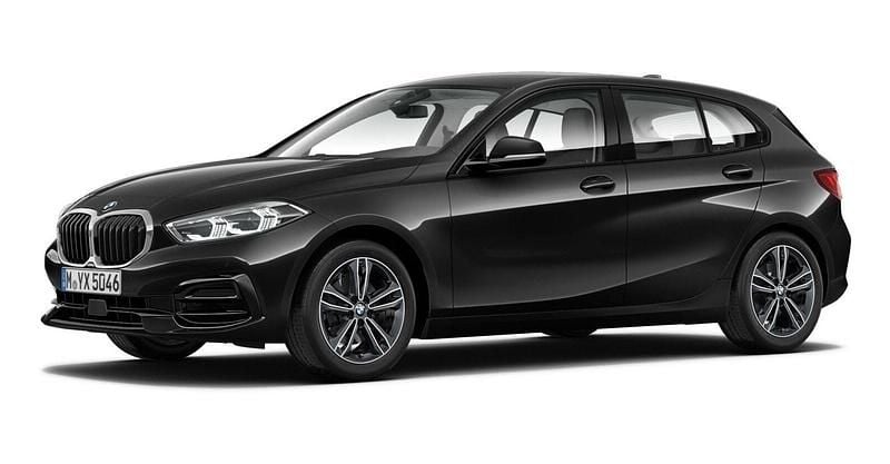 Schwarz Gebraucht 2024 BMW 118 Comfort Edition Kleinwagen | 24.985 € (Superpreis) - Bild 1/4