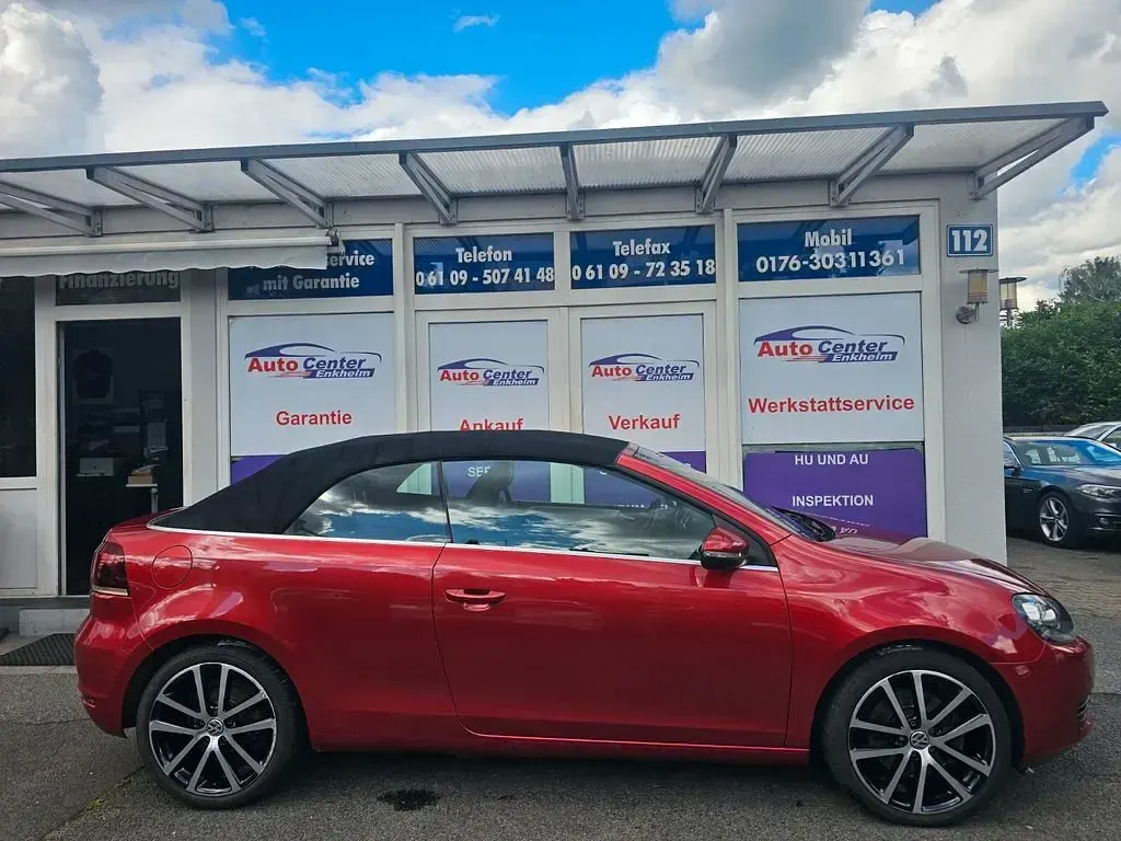 Gebraucht VW Golf 160 PS (117 kW) 2011 Rot Cabrio