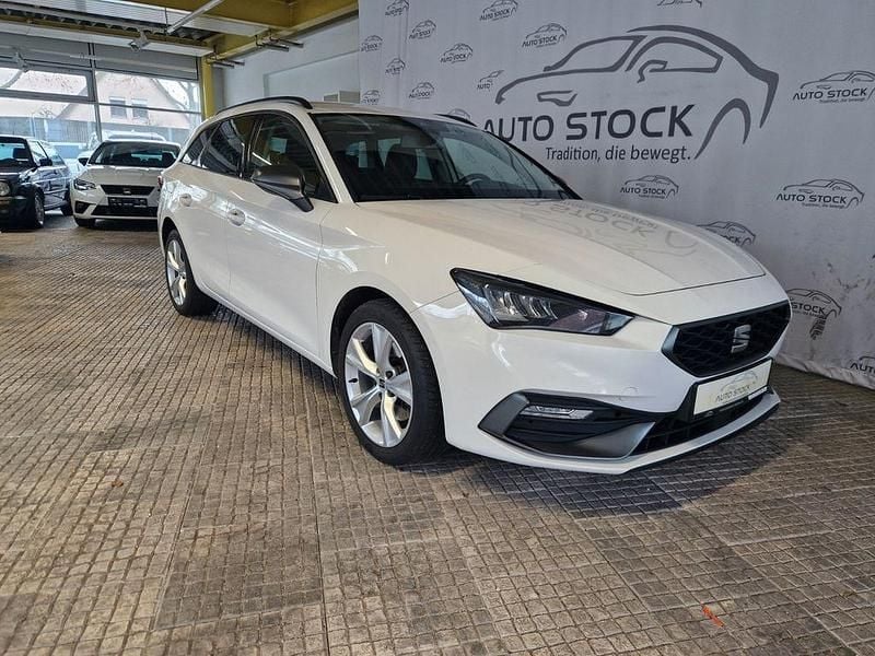 Gebraucht Seat Leon ST FR 204 PS (150 kW) 2021 Candy weiss Kombi