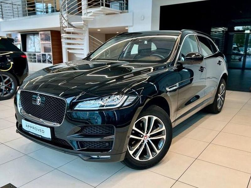 Schwarz Gebraucht 2019 Jaguar F-Pace Portfolio SUV | 24.990 € (Superpreis) - Bild 1/4