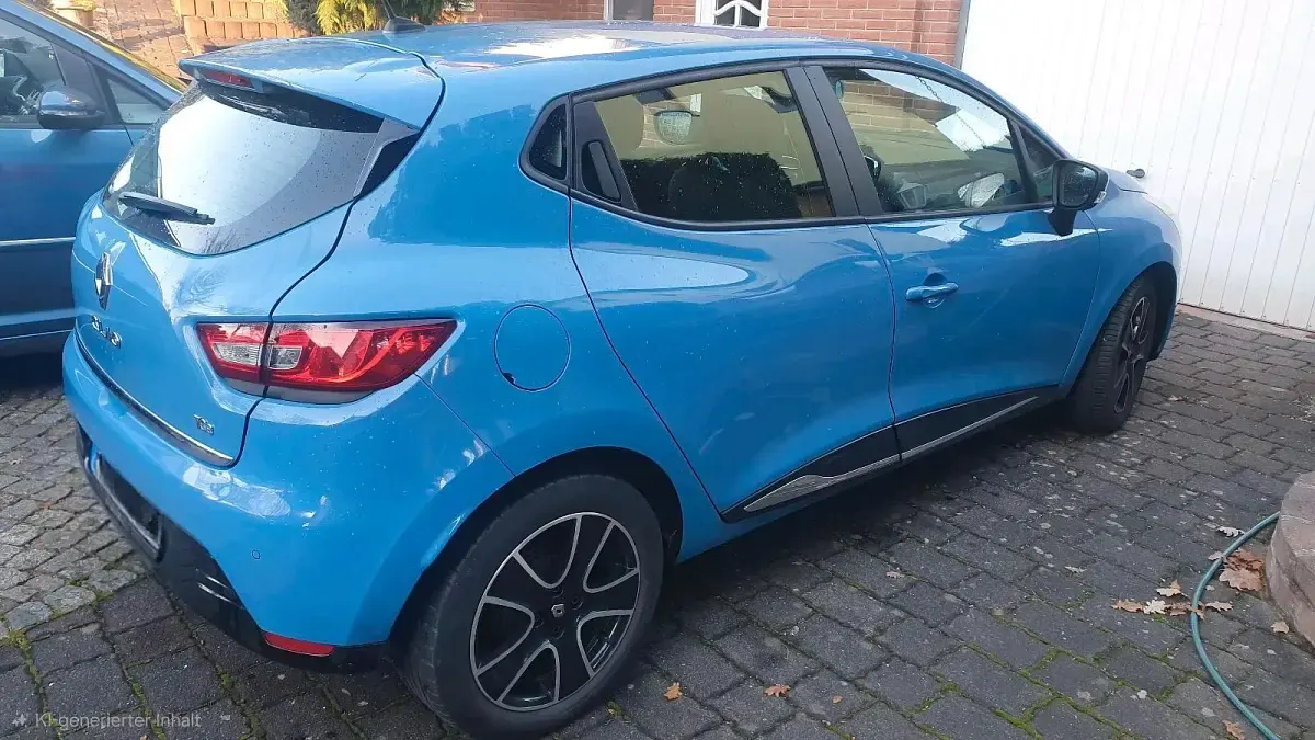 Gebraucht Renault Clio Dynamique 90 PS (66 kW) 2013 Blau Kleinwagen