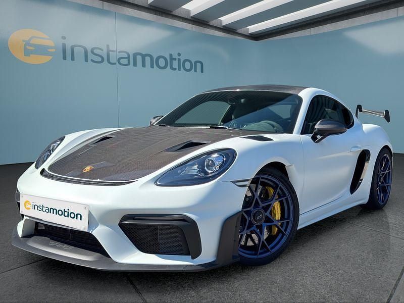 Weiß Gebraucht 2023 Porsche 718 Cayman GT4 Coupé | 160.699 € (Superpreis) - Bild 1/4