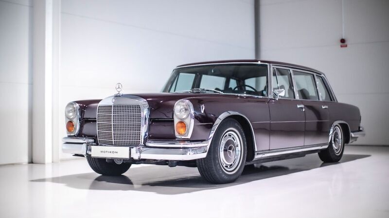 Violett Gebraucht 1970 Mercedes 600 Limousine | 150.000 € - Bild 1/4