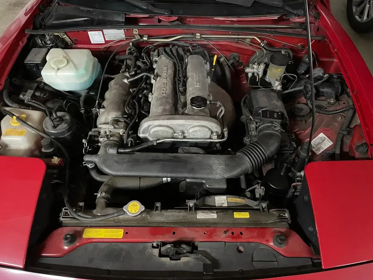 Brugt Mazda MX5 130 HK (95 kW) 1994 Rød Cabriolet