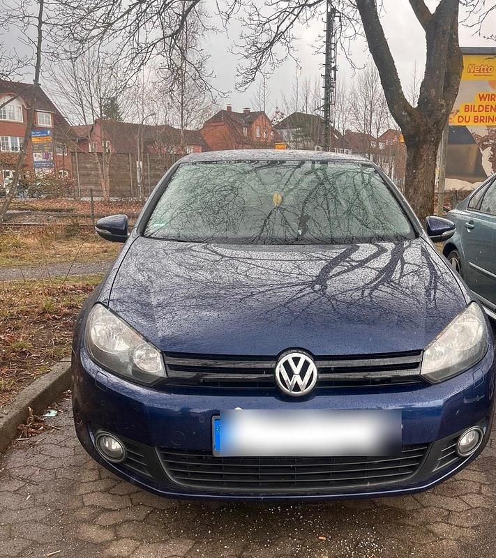 Gebraucht VW Golf VI 105 PS (77 kW) 2010 Blau Kleinwagen