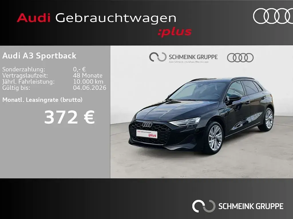 Gebraucht Audi A3 Business 204 PS (150 kW) 2025 Mythosschwarz metallic (metallic) Limousine