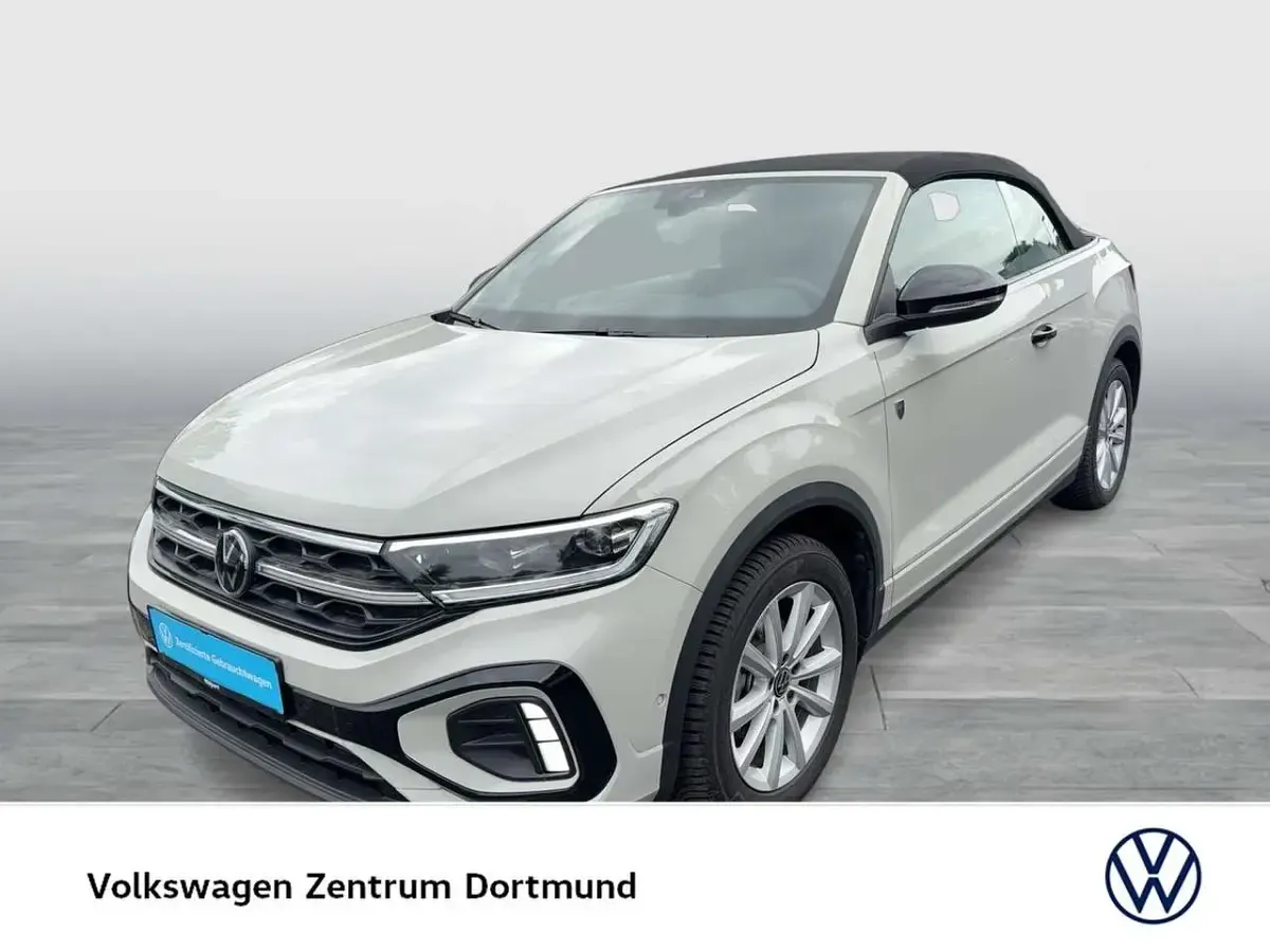 Gebraucht VW T-Roc Cabriolet Karmann 150 PS (110 kW) 2025 Ascotgrau Cabrio