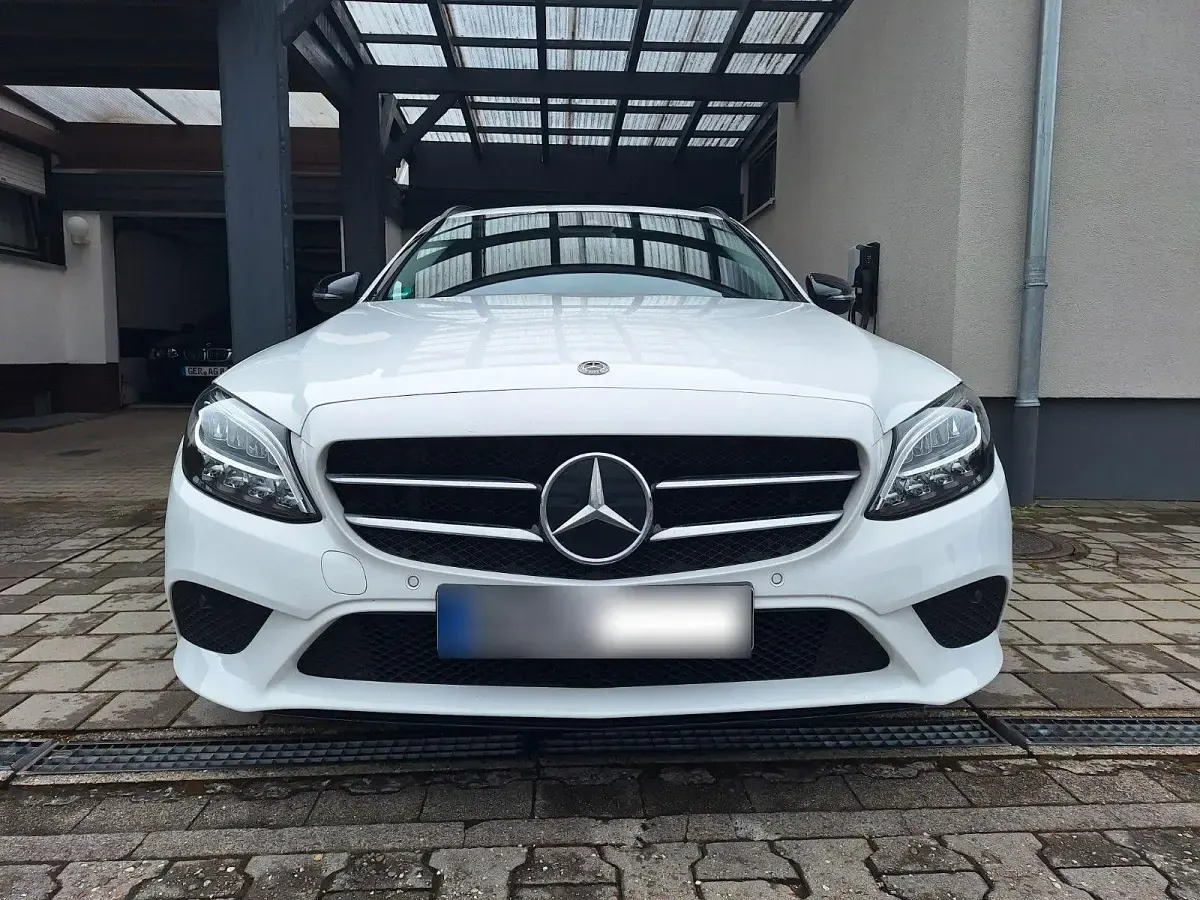 Gebraucht Mercedes C200 150 PS (110 kW) 2018 Weiß Kombi