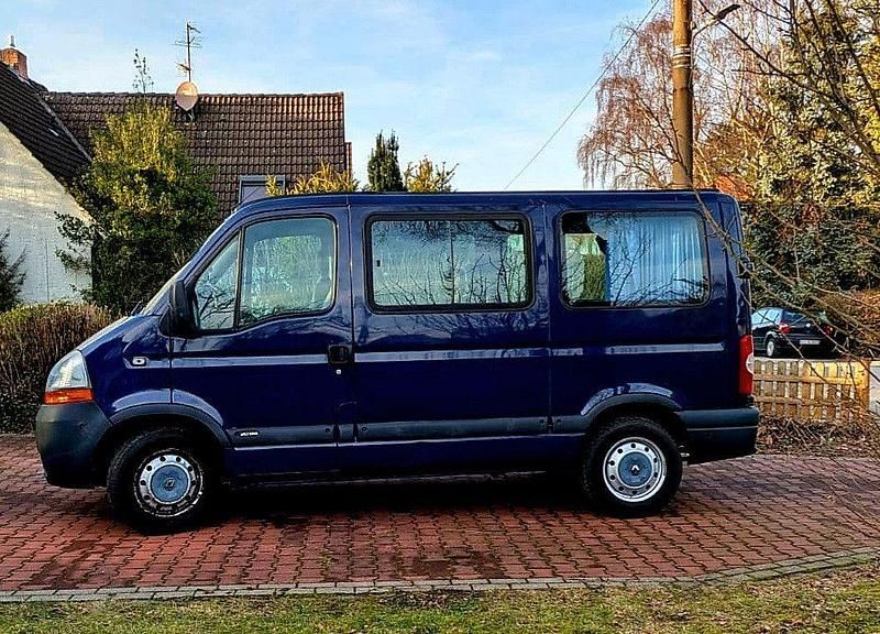 Gebraucht Renault Master 120 PS (88 kW) 2008 Blau Van / Kleinbus