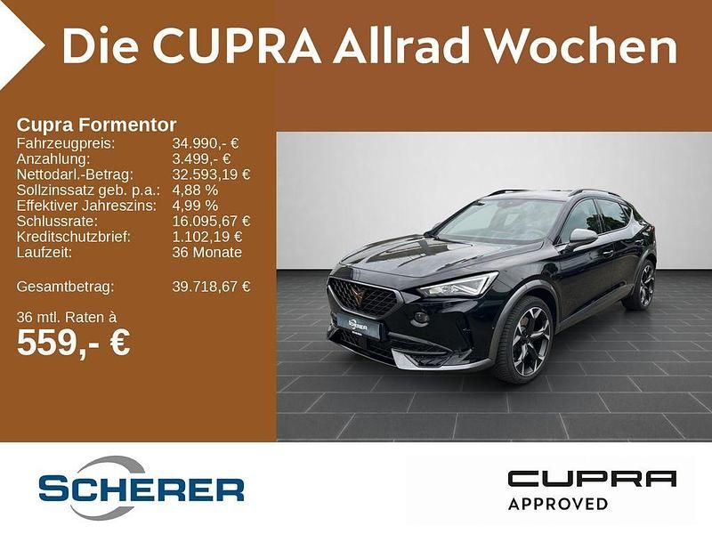 Schwarz (metallic) Gebraucht 2024 Cupra Formentor VZ SUV | 34.990 € (Guter Preis) - Bild 1/4