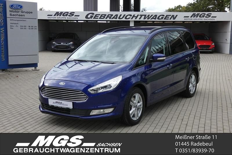 Indicblau metallic Gebraucht 2017 Ford Galaxy Business Edition Van / Kleinbus | 16.900 € (Teuer) - Bild 1/4