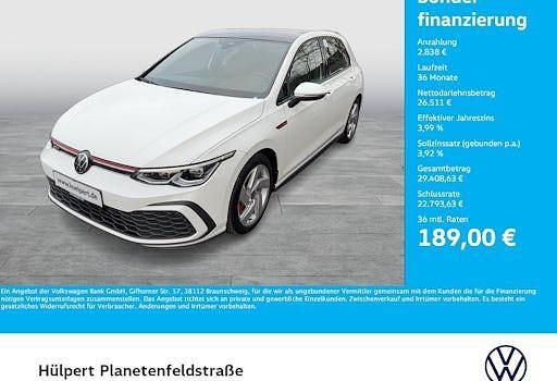 Gebraucht VW Golf VIII GTI 245 PS (180 kW) 2024 Weiß Limousine