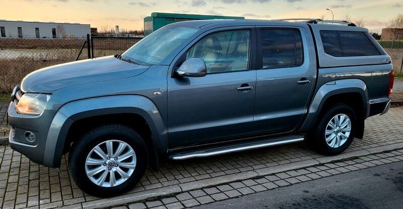 Grau Gebraucht 2014 VW Amarok Abholung | 14.990 € (Guter Preis) - Bild 1/4