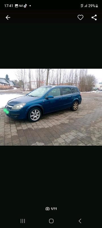 Gebraucht Opel Astra 120 PS (88 kW) 2005 Blau Kombi
