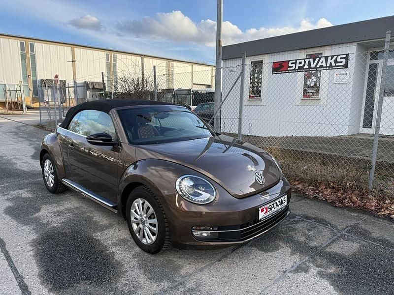 Gebraucht VW Beetle Cabriolet Exclusive 211 PS (155 kW) 2014 Braun Cabrio