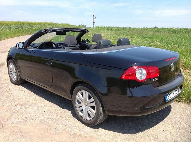 Gebraucht VW Eos 122 PS (89 kW) 2008 Schwarz Cabrio