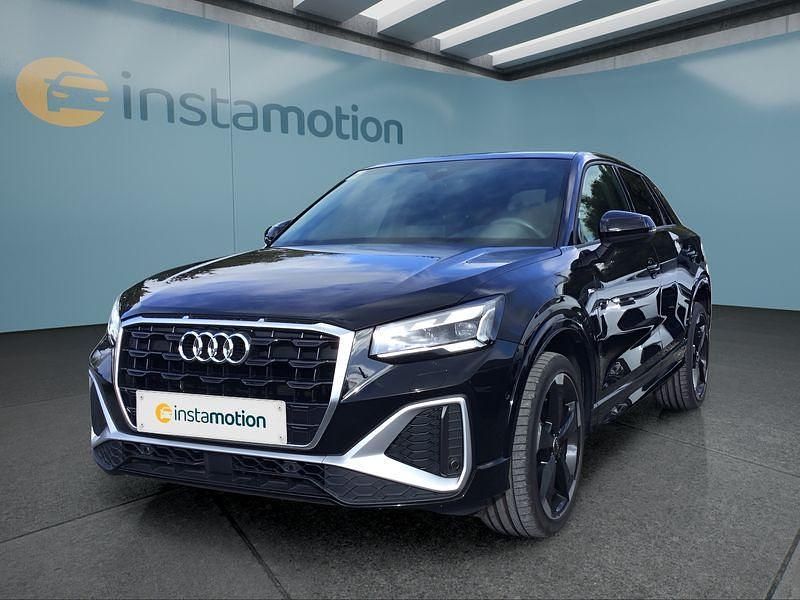 Schwarz Gebraucht 2021 Audi Q2 S-Line SUV | 30.649 € (Etwas zu teuer) - Bild 1/4