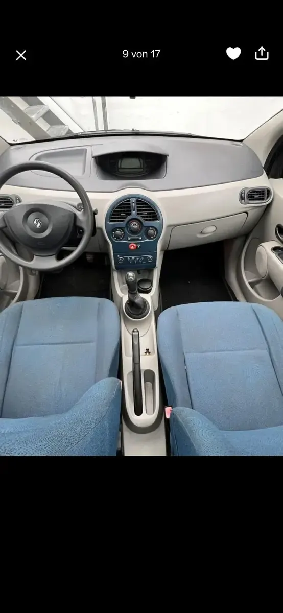 Occasion Renault Modus 75 ch (55 kW) 2005 Noir Monospace