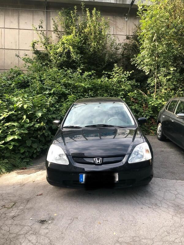 Schwarz Gebraucht 2003 Honda Civic Kombi | 1.680 € (Fairer Preis) - Bild 1/4