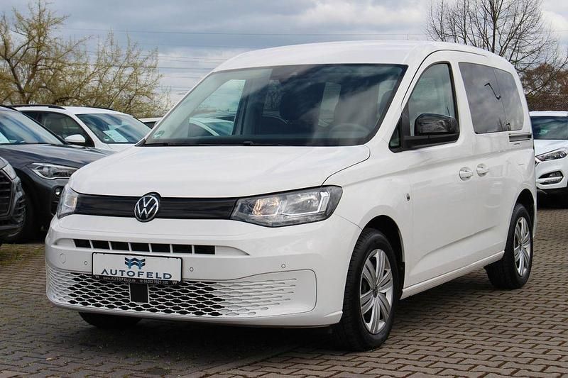 Gebraucht VW Caddy IQ Drive 122 PS (89 kW) 2021 Weiß Van / Kleinbus