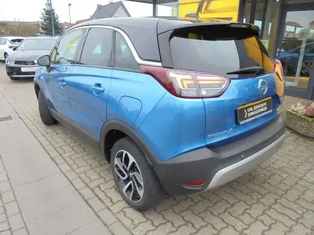 Gebraucht Opel Crossland X Innovation 110 PS (80 kW) 2017 Arktis blau (m2) SUV