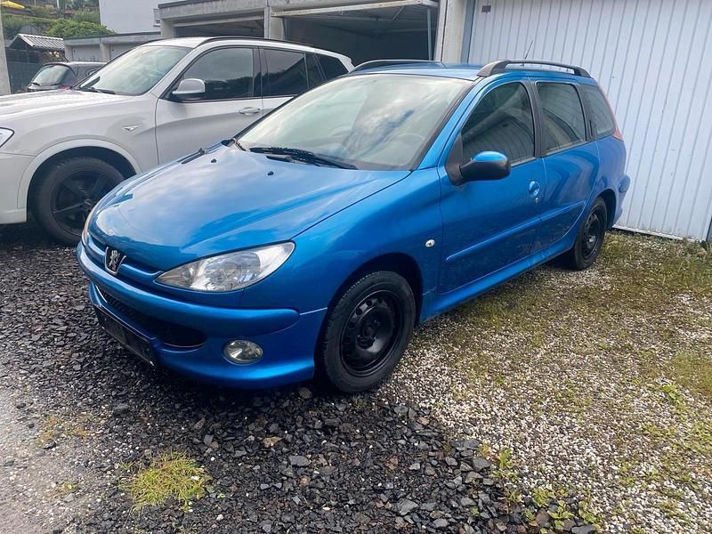Blau Gebraucht 2006 Peugeot 206 Kombi | 599 € (Superpreis) - Bild 1/4