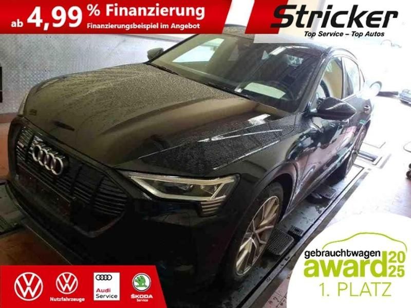 Gebraucht Audi e-tron Sportback S-Line 300 kW (408 PS) 2020 Mythosschwarz metallic (metallic) SUV