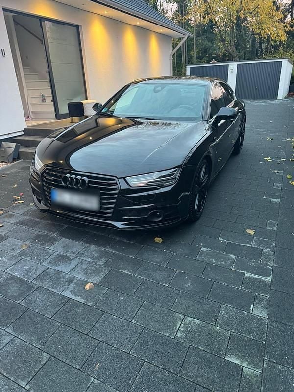 Schwarz Gebraucht 2018 Audi A7 S-Line Limousine | 21.000 € (Superpreis) - Bild 1/4