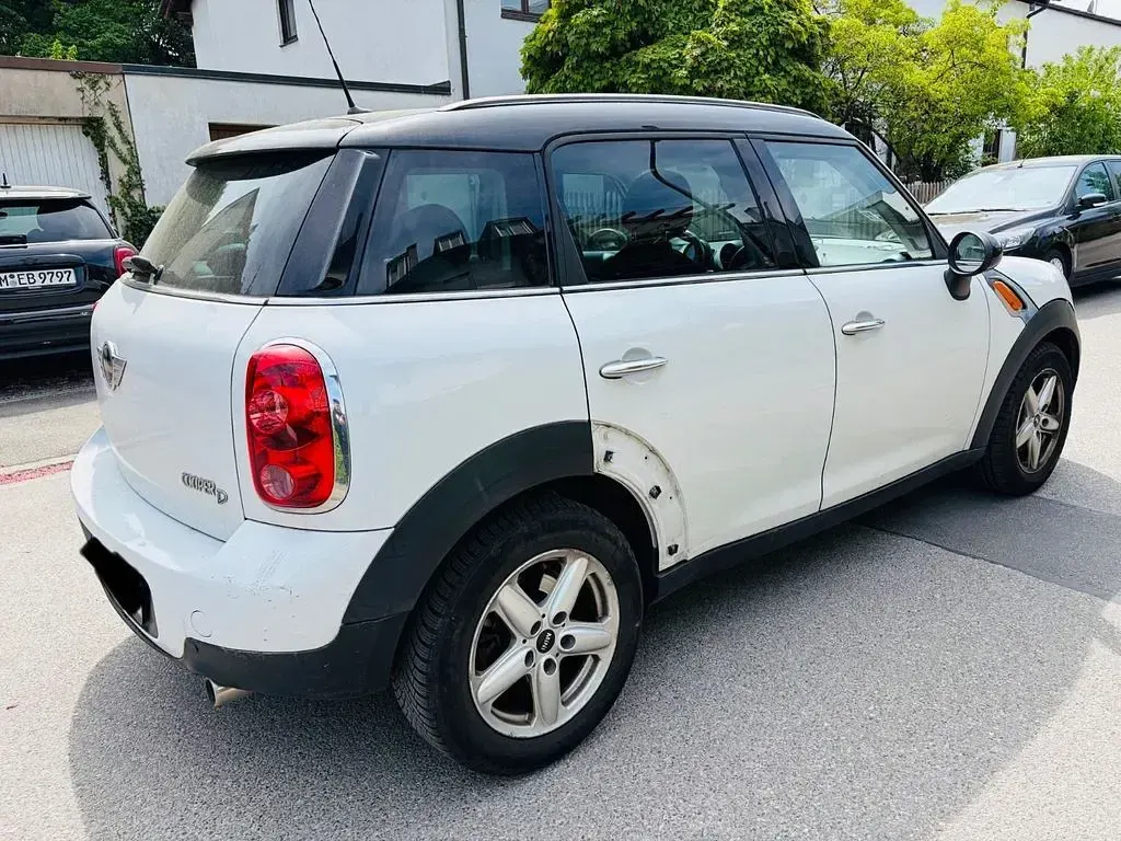 Gebraucht Mini Cooper D Countryman 111 PS (81 kW) 2012 Weiß SUV
